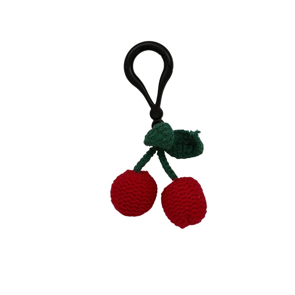 Bag charm cherries NWOT